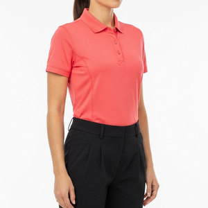 Oem Service High Quality <b>Ladies</b> Short Sleeve <b>Shirts</b> Breathable Quick Dry Sportswear Summer 100% Cotton Golf <b>Shirts</b> - Product Image 5