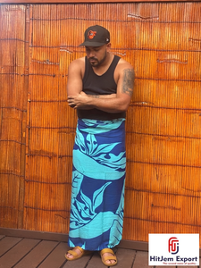 Lavalava Sarong Imprimé Polynésien Personnalisé Hawaï Fidji Samoa Upolu Apia Fournisseur de Services de Fabrication Personnalisée OEM ODM - Product Image 6