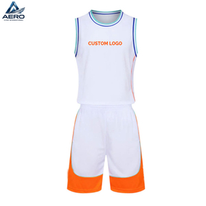Conjunto de Camiseta y Pantalones Cortos de Baloncesto Personalizados de Última Moda, Uniforme de Equipo Sublimado, Ropa Deportiva Transpirable de Secado Rápido que Absorbe la Humedad - Product Image 1