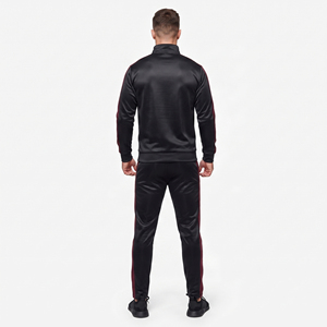 Men's Printed Tracksuit 100% Polyester Zipper Stand Collar Printed <b>Jacket</b> Jogger Pants Set Men 350gsm Polyester Fleece Tracksuit - Product Image 2