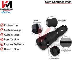 Coussin de protection pour barre de musculation (squats et hip thrusts) pour hommes et femmes, idéal pour la protection du cou et des épaules lors de l'entraînement en salle de sport - Product Image 3