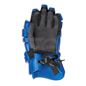 Gants de lacrosse pour hommes, nouveau style, cuir de qualité supérieure, doux, respirants, confortables, sangle réglable, parfaits pour l'entraînement et les matchs - Product Image 6