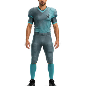 Uniforme de Fútbol Americano Personalizado, Jersey de Alto Rendimiento, Pantalones de Fútbol, Tela de Poliéster Ligera y Transpirable para Profesionales - Product Image 3