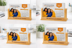 Premium <b>Solid</b> <b>Wood</b> <b>Table</b> <b>Top</b> with Personalized Printing for Office & Home Use-Celebrate Mother's Day & Christmas - Product Image 6