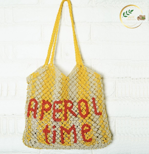 Grand sac de plage en jute pour les sorties en famille, permet de transporter facilement serviettes, vêtements et accessoires de plage - Product Image 2