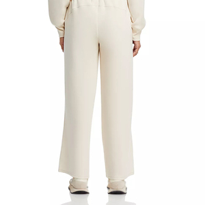 Pantalones deportivos flexibles para mujer, de tela elástica, cintura alta, transpirables, de pierna ancha, para fitness, entrenamiento, correr, yoga - Product Image 5