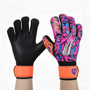 Gants de gardien de but en cuir respirant de haute qualité pour adultes et adolescents, antidérapants, protection pour le football, utilisation en extérieur - Product Image 4