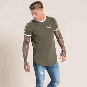 เสื้อยืดผู้ชายแฟชั่นใหม่ทรงโอเวอร์ไซส์ ปักโลโก้ตามสั่ง คอกลม แขนสั้น ผ้าฝ้าย 100% สไตล์ฮิปฮอป กันยับ ระบายอากาศได้ดี - Product Image 4