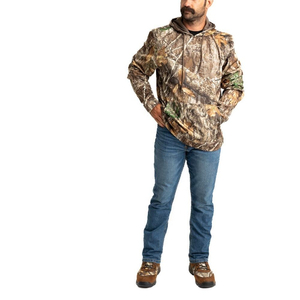 Nouveau Hoodie de Chasse Respirant 100% Polyester à Motif Uni Personnalisable Léger pour Homme – Idéal Hiver - Product Image 4