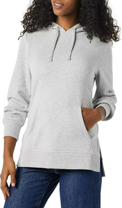 Sudadera con Capucha de Forro Polar para Mujer, Suave y Térmica, de Manga Larga, Informal, para Invierno, con Bolsillos - Product Image 4