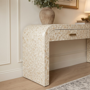Best Quality Luxury Italian <b>Console</b> <b>Table</b> Mother of Pearl Entry for Living Room Low MOQ Wholesale from india - Product Image 4