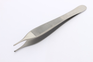 Instruments chirurgicaux en acier inoxydable MayMed, pinces à dissection à mâchoires, pinces Adson pour tissus mous, certifiés CE pour la chirurgie - Product Image 2