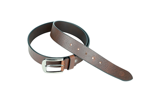 Cinturón de Cuero 100% Genuino para Mujer y Hombre, Cinturón Clásico de Cuero Vacuno con Hebilla Cuadrada Plegable, Casual/Formal - Product Image 3