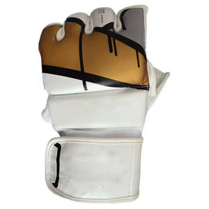 Guantes de MMA de Cuero de la Más Alta Calidad con Cierre de Cordones que Absorbe la Humedad, Colores, Logotipo y Tallas Personalizables para Boxeo y MMA - Product Image 2