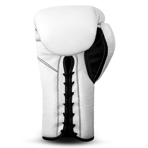 Équipement de boxe personnalisé à bas prix, gants de boxe à lacets pour l'entraînement - Product Image 4