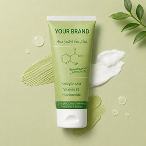 OEM Acne Control <b>Face</b> Wash for Oil Balance Pimple Reduction and Clear Skin Care - Product Image 1