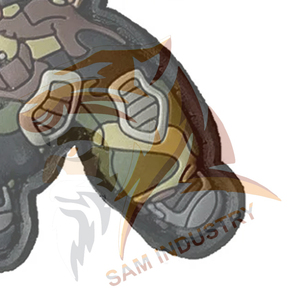 High Quality Eco-Friendly PVC <b>Patch</b> Waterproof Custom Colors & Sizes Custom Printed Wholesale Low Price Pvc <b>Patches</b> - Product Image 4