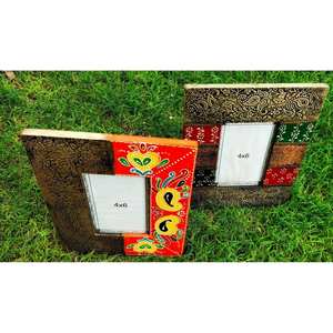 Marco de madera conmemorativo para mascotas de latón hecho a mano - Product Image 2