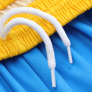 Ensemble de maillot de basket-ball unisexe, sans manches, col en V, tissu respirant anti-transpiration, imprimé par transfert thermique, tissu en maille, vêtements de sport - Product Image 6
