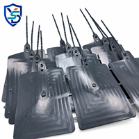 Sceaux de sécurité en plastique anti-effraction YSDCustom, sceaux en plastique autobloquants pour conteneurs, sceaux en plastique jetables