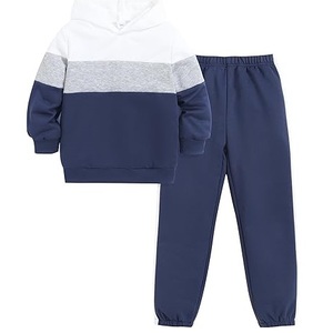 Heavy Fleece Hoodie Jogger Streetwear Bulk Supplier Men Winter Tracksuit Set Warm Cotton Fleece Hoodie Sweatpants Casual Wear - Product Image 1