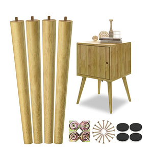 Simple Minimalist Coffee <b>Table</b> <b>Legs</b> Design Solid Wood Base for Modern Living Room Furniture Strong Durable and Stylish Structure - Product Image 6