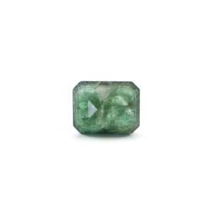 Natural Zambian Emerald 13.83 Carat Loose Gemstone Emerald Cut for Fine Jewelry - Product Image 2