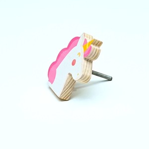 Handmade Pine Wood <b>Cabinet</b> Unicorn Pink Kids Drawer <b>Knobs</b> Dresser Door Handles Cupboard Pulls Kitchen <b>Cabinet</b> <b>Knobs</b> - Product Image 3