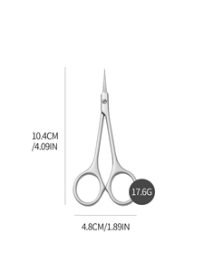 Stainless Steel <b>Cuticle</b> Scissors Straight Blade Sharp Tip Round Hole Durable Manicure <b>Tools</b> for Adults Durable Manicure - Product Image 4