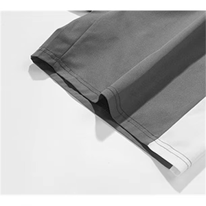 Ensemble de vêtements pour hommes, shorts de plage décontractés vintage d'été, t-shirt à manches courtes respirant et écologique - Product Image 4