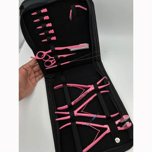 Kit de Herramientas Profesional ZETOMED PRO para Extensiones de Cabello Rosadas, Alicates de Presión con Almohadillas de Silicona y Acero Inoxidable - Product Image 6