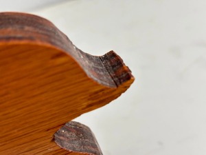 Porta Tarjetas o Recetas de Madera Tallada a Mano con Diseño de Pato, Estilo Rústico, de Roble Macizo, para Decoración de Cocina u Oficina, Organizador de Escritorio - Product Image 4