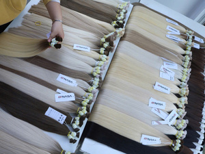 Extensiones de Cabello Virgen al por Mayor, 100g, Color Claro, 65cm de Largo, Grado Remy, Cabello Humano Vietnamita, Mechones Dobles Cosidos a Máquina - Product Image 5