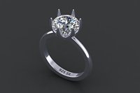 Cincin Wanita Premium Emas Perak Potongan Bulat 1.92 CTS Moissanite CVD Batu Berwarna CZ EGL VVS2 D VS1 Perhiasan