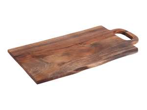 Planche à découper traditionnelle en bois sculptée à la main, finition polie et épaisseur robuste, conçue pour une utilisation durable en cuisine. - Product Image 6