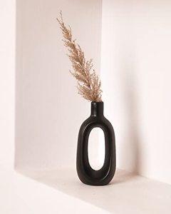 Vase de table moderne en céramique émaillée Grenade Rose, 4-8 pouces, durable, pour la maison, le bureau et la décoration de mariage - Product Image 2