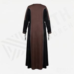 Abaya Larga Elegante para Mujer, Venta al por Mayor, Ropa Musulmana de Alta Calidad, Vestido Étnico de Manga Larga, Prenda Islámica Modesta - Product Image 2