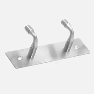 Soporte de Pared Minimalista para Baños y Armarios, Serie Industrial Loft, Gancho en J Cuadrado Negro Mate para Decoración Moderna del Hogar - Product Image 6