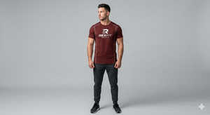 เสื้อยืดโอเวอร์ไซส์ผู้ชาย แขนยาวสองชั้น ผ้าถักทันสมัย พิมพ์โลโก้ได้ตามต้องการ ทรงพอดีตัว - Product Image 6