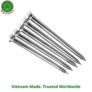 Clavos Comunes de 3.7 Pulgadas, Clavos Brillantes para Muebles y Construcción, Hechos en Vietnam con Cabeza Lisa, Mejores Precios! - Product Image 1