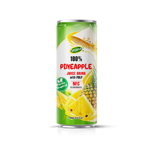 Boîte en aluminium personnalisée avec logo, 250 ml, jus de fruits 100 % avec pulpe, boisson NFC en canette pleine, fabricant Vietnam, échantillon gratuit - Product Image 1