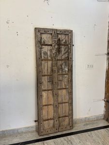 Paneles de Puerta de Madera Maciza Antiguos con Marco Tallado a Mano, Ecológicos, para Dormitorio, Sala de Estar, Muebles para el Hogar - Product Image 2
