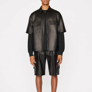 Camisas de Cuero con Tela Suave para Hombre, Diseño Elegante, Ajuste Cómodo, Perfectas para Uso Diario y de Oficina - Product Image 4