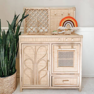 Juguete de cocina para niños pequeños, juguetes de madera para jugar a la cocina, de la mejor calidad, ecológicos, de mimbre, estufa de juguete. - Product Image 4