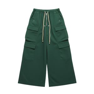 Pantalon cargo respirant pour homme, pantalon décontracté ample de style gothique, pantalon long noir pour homme, style streetwear, plusieurs poches - Product Image 4