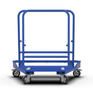 Chariot à roulettes en acier robuste pour plaques de plâtre, capacité de charge de 1000 kg - Product Image 2