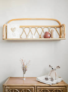 Nhat Minh KT65 étagère suspendue en rotin durable scandinave artisanat fait à la main Vietnam paquet multi-pièces pour la maison commerciale - Product Image 6