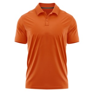 Polo pour homme à manches courtes, rayé uni, 100% coton, coupe ajustée, design décontracté - Product Image 6