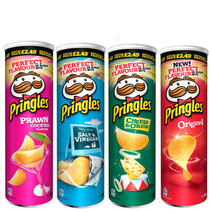Wholesale Pringless Cheddar <b>Cheese</b> Chips 165g 30 <b>Cans</b> Per Pallet For Cash And Carry Wholesale Clubs And Retail Chains - Product Image 2
