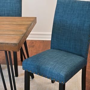 Set da Pranzo Amisos 7 Pezzi, Tavolo Elegante con 6 Sedie, Disponibile in 3 Opzioni di Colore - Product Image 3